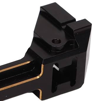 RC Rear Bumper Mount Bracket Brass Rear Bumper Mount Repair Parts RGT EX86190 LC76 1/10 RC Crawler