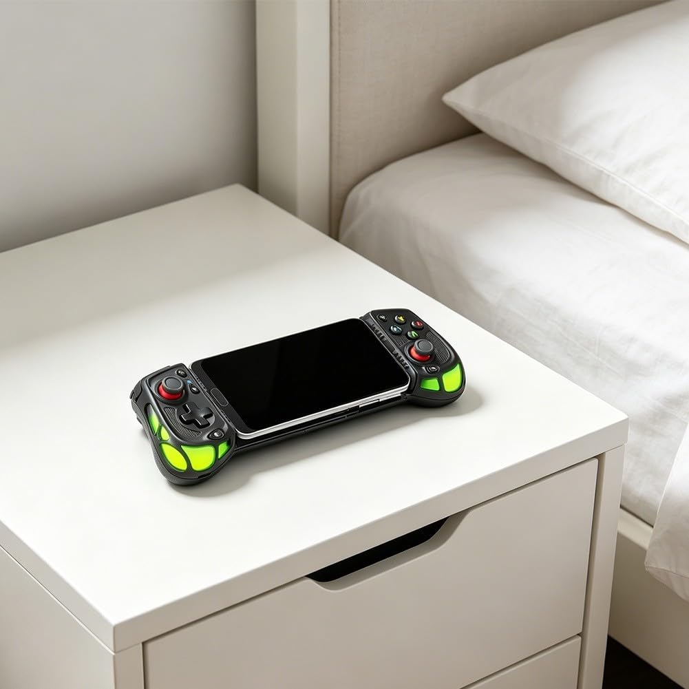 Controller di gioco mobile, RGB AB05 Type-C controller diretto per Android per iOS Call of Duty Gaming