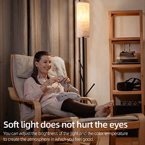 Floor Lamps For Living Room, Pole Lamps For Bedrooms Tall,Standing Lamp Simple Modern Design, Lamps And Remote Control Smart Led Rgb Bulb Included For Kids Room, Reading, Minimalistlamp For Home Decor #TOP2