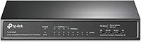Vista 11 de TP-Link TL-SF1005P Conmutador PoE Ethernet rápido de 5 puertos 4 puertos PoE+ 10/100 Mbps @67W Escritorio Plug & Play Metal resistente