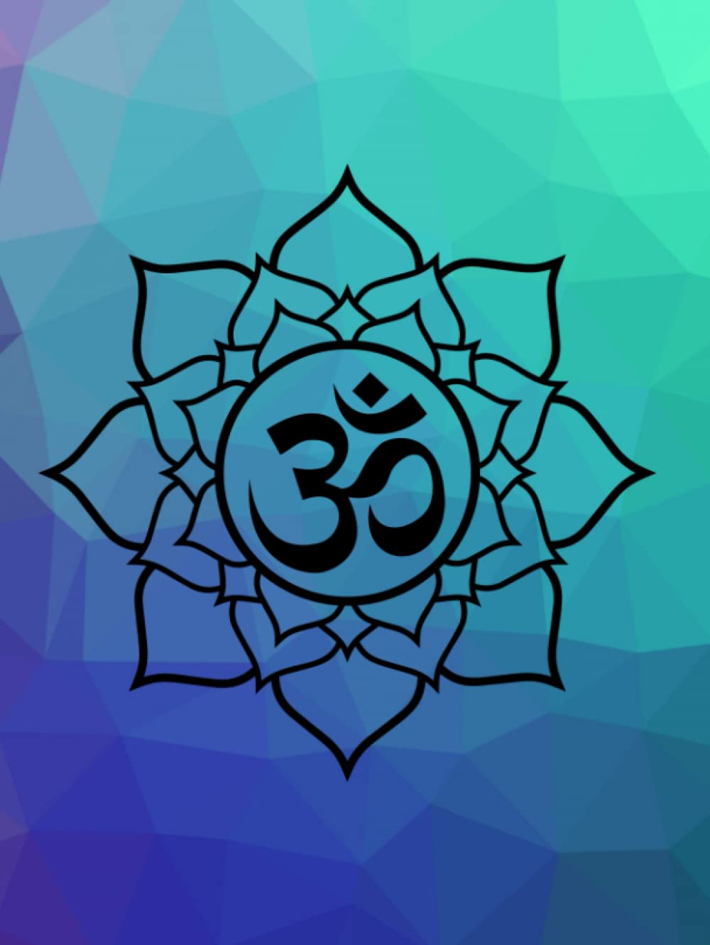 Blank Lotus Om Journal