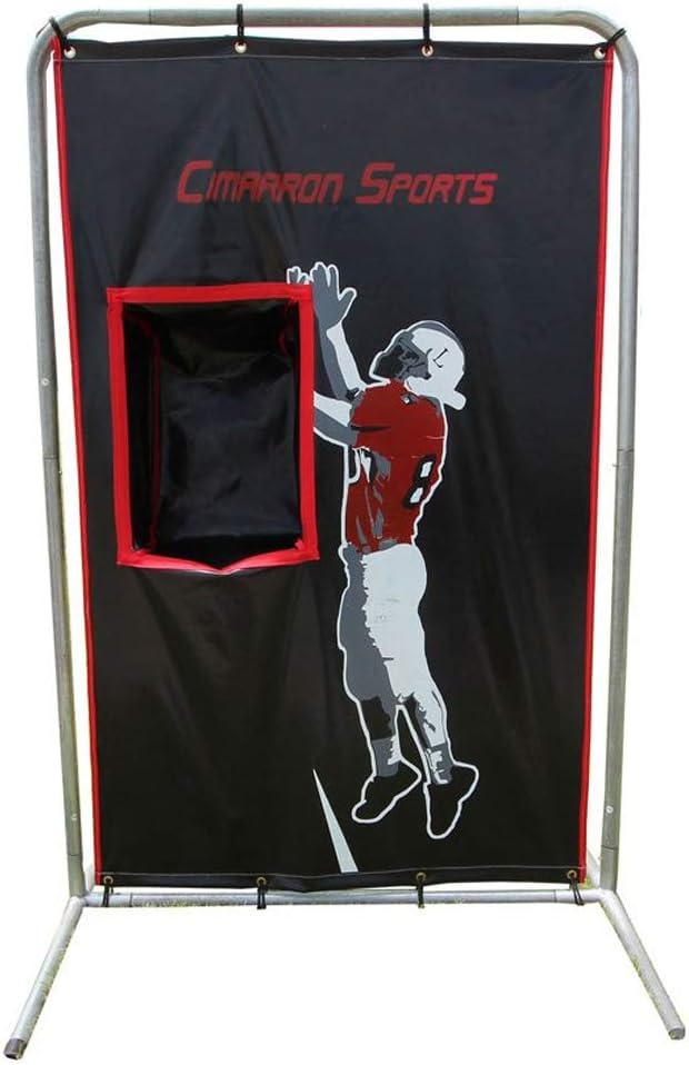 Cimarron Sports Training Aids 2-Sport Catcher Vinyl Backstop with Frame