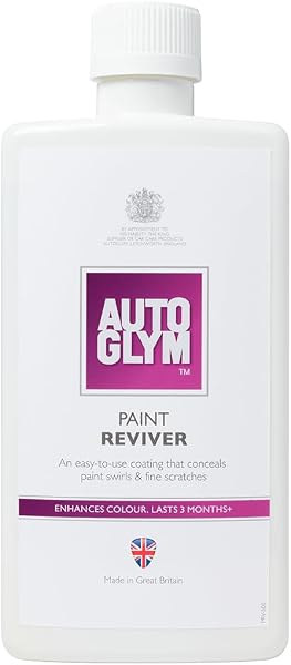 Autoglym Paint Reviver, 500ml - Revives Colour & Gloss for Paint Work, Long-Lasting Results, Eliminates Fine Swirl Marks and Light scratches, Quick and Easy Application By Hand - 1