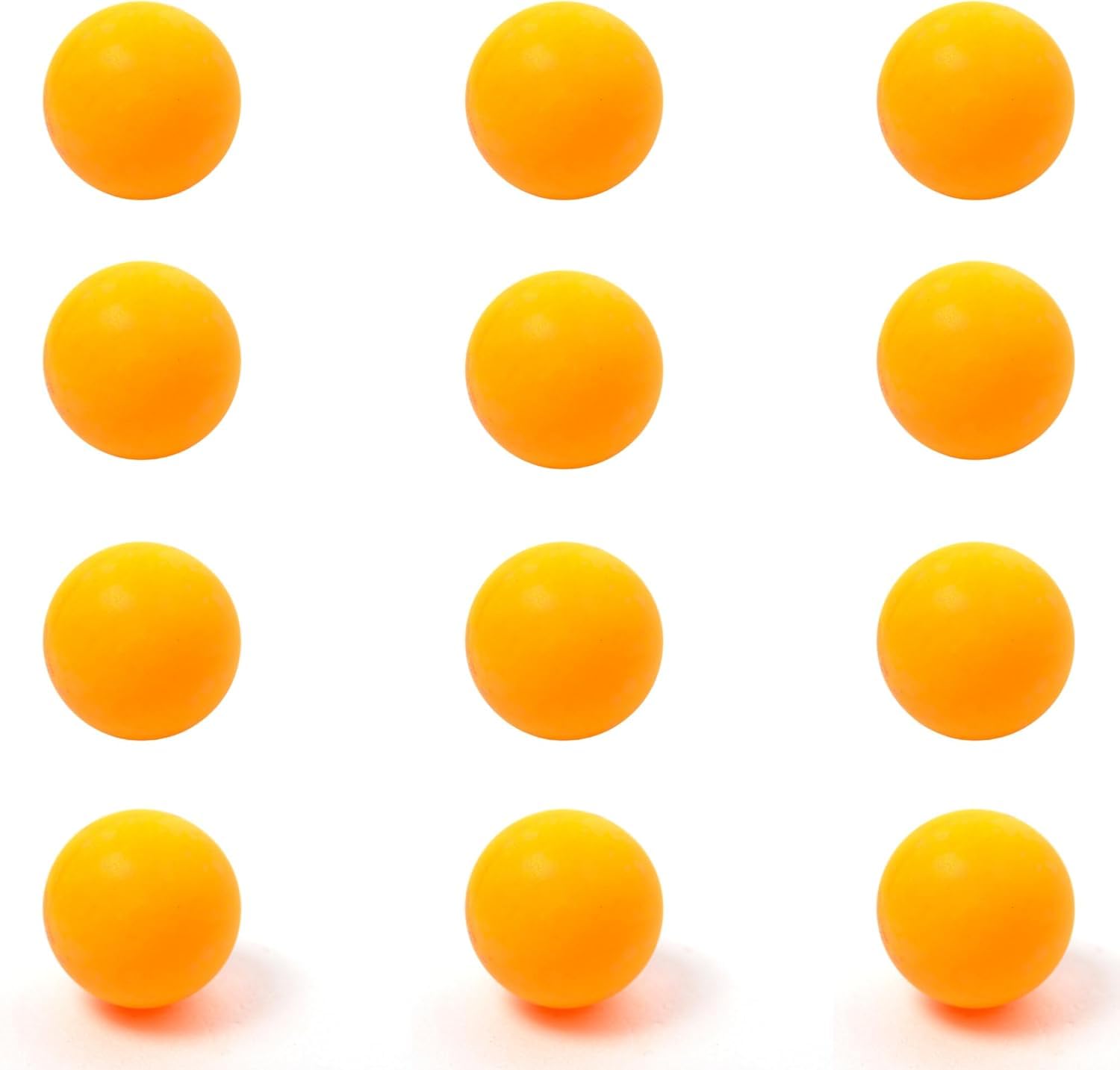 Navoys Beer Pong Balls, Orange Ping Pong Balls