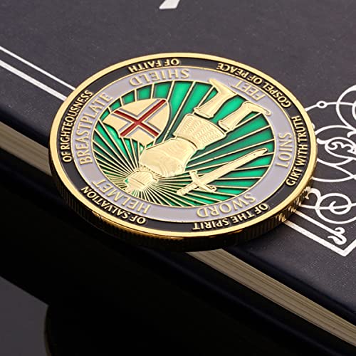 Moneda Conmemorativa Put on The Full Armor of God miniatura 5