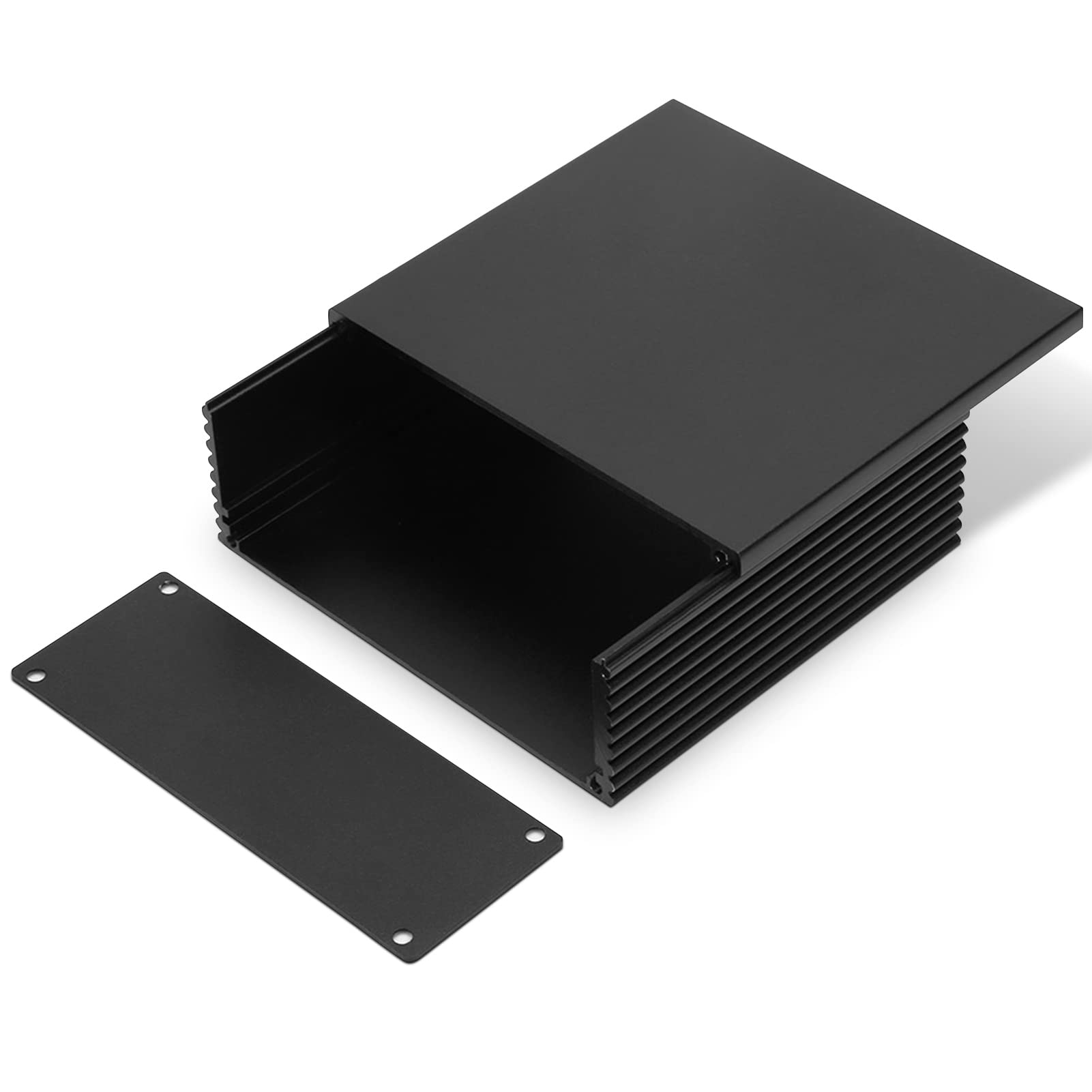 Aluminiowa skrzynka chłodząca, płytka drukowana, pudełko na instrumenty PCB DIY elektroniczna obudowa projektowa do produktów elektronicznych
