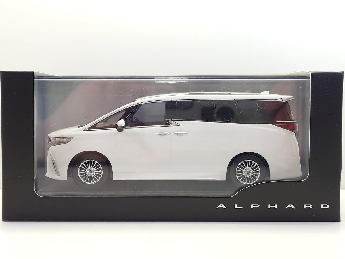 Amazon | ミニカー 1/30 アルファード 色見本サンプルカー プラチナ 