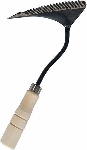 GARASANI Ho-Mi - Azada de mano con dientes de sierra