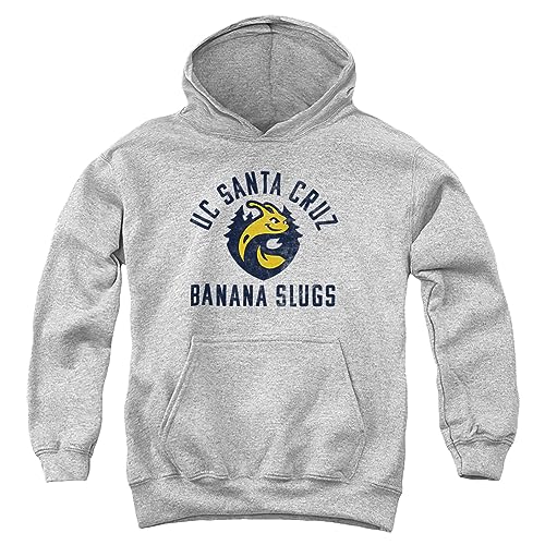 University of California-Santa Cruz Official Banana Slugs Logo Youth Kids Boy/Girls Pull-Over Hoodie