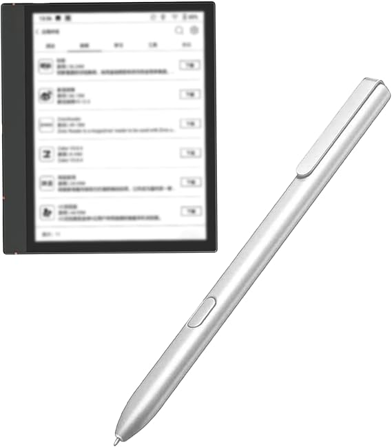 Stylus Pen for BOOX Tablet Stylus Pen for BOOX Tablet, Note Air 3 CE Ink Tablet 10.3 ePaper 4G 64G Paper Tablet Silver