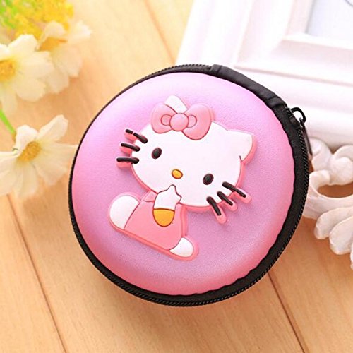 Image of Cartoon Case, Data Cable, Coins, Airpods, Pendrive, Earphone Case Organizer Perfect Return Gift for Kids Birthday Party (2)