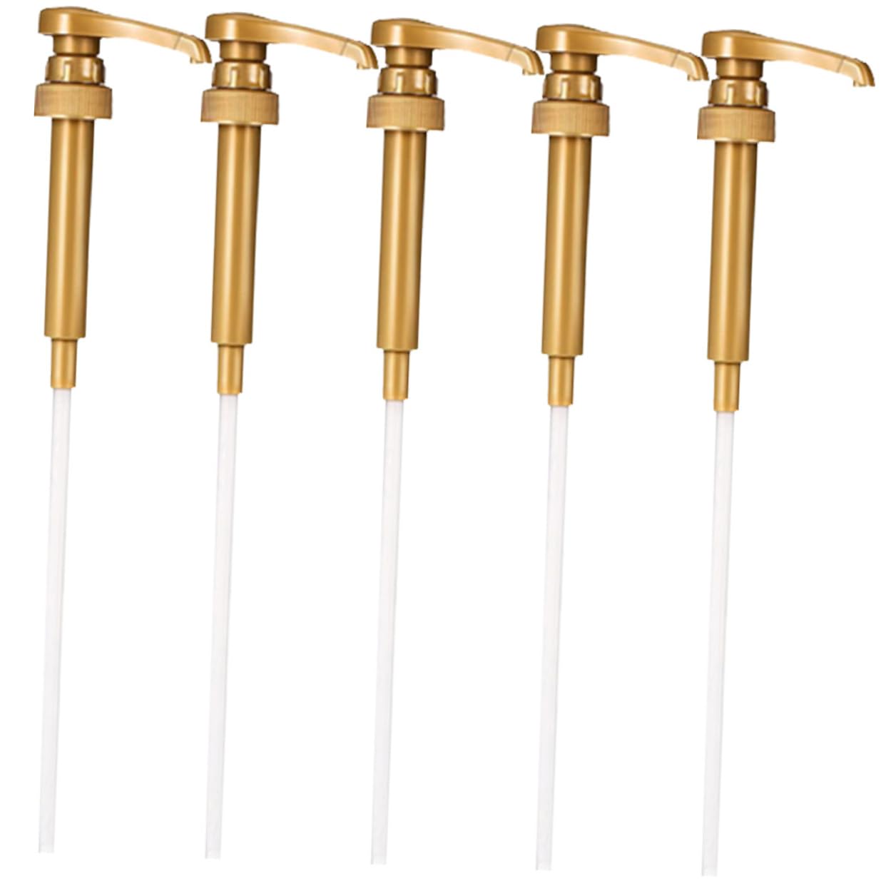 Didiseaon Versatile Syrup Pumps 5pcs Replacement Pumps for Coffee Syrup Bottles Kitchen Bar