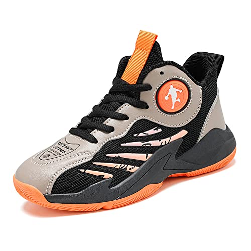 Kids' Basketball Shoe Kids' Sneakers Sports Breathable Lightweight Walking Shoes Running Shoes for Kids Fashion Athletic Casual Shoes