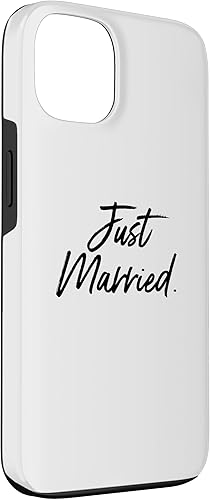 Miniatura 3 de Funda para iPhone 13 Just Married Honeymoon Wedding Marriage Bachelor Party