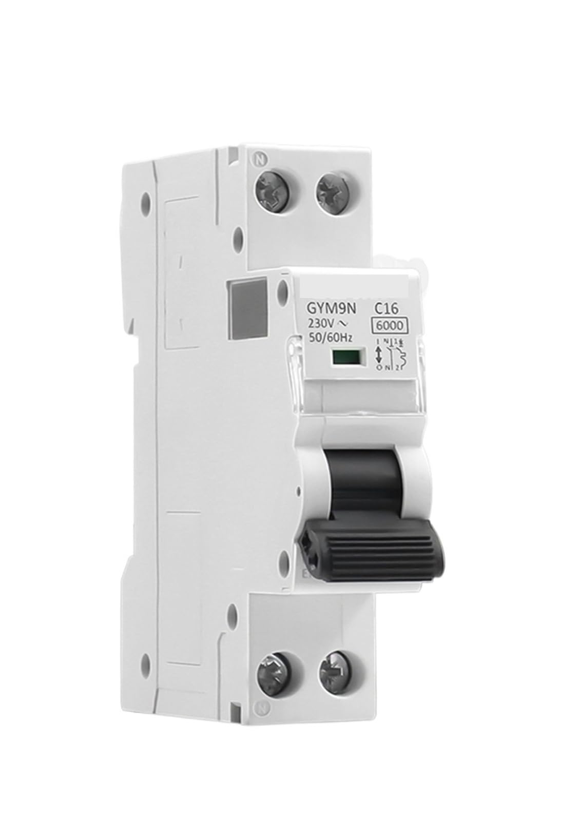 Wyłącznik 1P+N 10A 16A 220V AC Wyłącznik 6KA C Curve B Curve