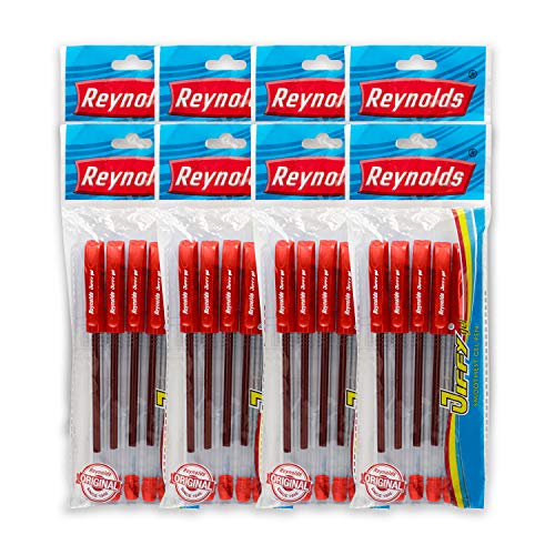 Reynolds Jiffy Bolígrafo Gel 0.5mm Rojo Pack 40 miniatura 5