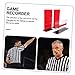 Toddmomy 1set Basketball Referee Changeover Cards Standard Penalty Board for Game Serving Rights Competition Accessory for Basketball Matches