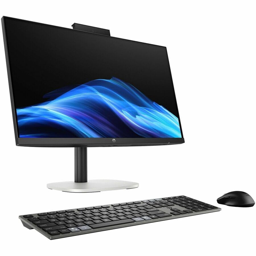 Image of HP ProStudio 4 AiO G1i All-in-One Desktop Computer - Intel Core Ultra 5 235 - vPro Technology - 32 GB RAM - 512 GB PCI Express NVMe SSD - 23.8 inch Full HD - Intel Q870 Chip - 1920 x 1080 - Windows 11 Pro