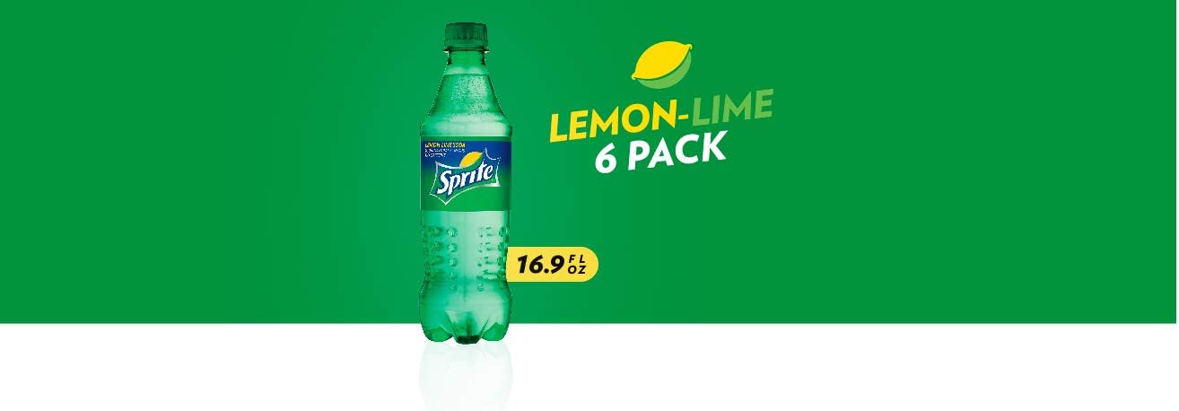 Sprite, Bottles (6 count; 0.5 liter each)