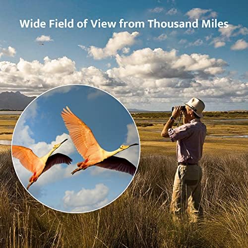 Binoculars for Adults Bird Watching usogood 12x50 High Power Binoculars for Stargazing, Traveling, Hunting and Hiking Binoculars with Tripod Phone Adaptor for Photography - BaK-4 Prisms, FMC Lens