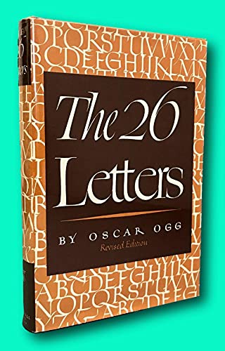 Rare Revised Edition w/ DJ Oscar Ogg The 26 Let... B09DTPX1GF Book Cover