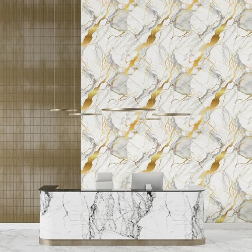 Image of VOLITO Wallpaper Luxury Shade Walls Sticker Waterproof,Oil Proof & Heat Resistant Kitchen Home,Living Room,Bedroom,Bathroom,Hotel,Pan&Shop Caounter,PVC self Adhesive(60x200) (V-103)