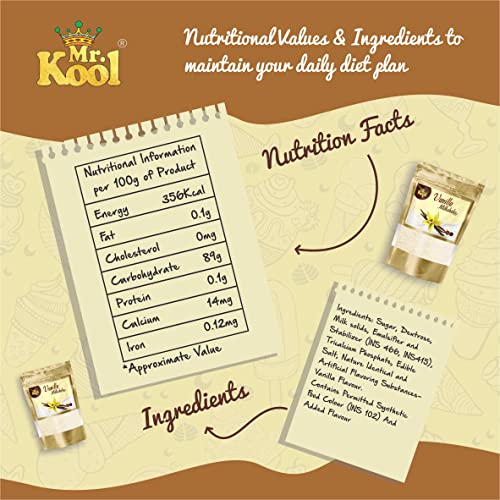 Image of Mr. Kool Milkshake Powder Vanilla 100 Gm