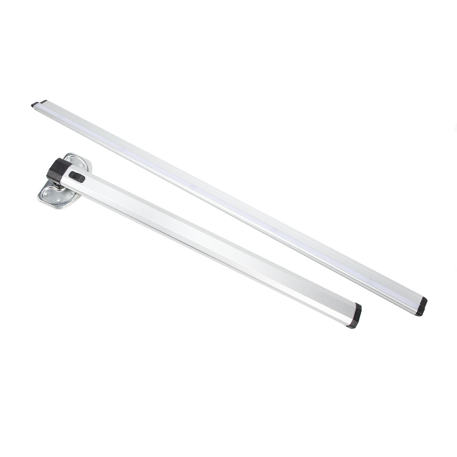 Składana Noga Stołu RV 725mm Aluminium Odchylana, Montowana do ściany | Aluminum Alloy construction, Detachable Wall Mount with Rail, Space Saving For Motorhome yacht Interior