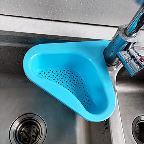 Coladores triangulares multiuso para fregadero cocina 4 pzas miniatura 2
