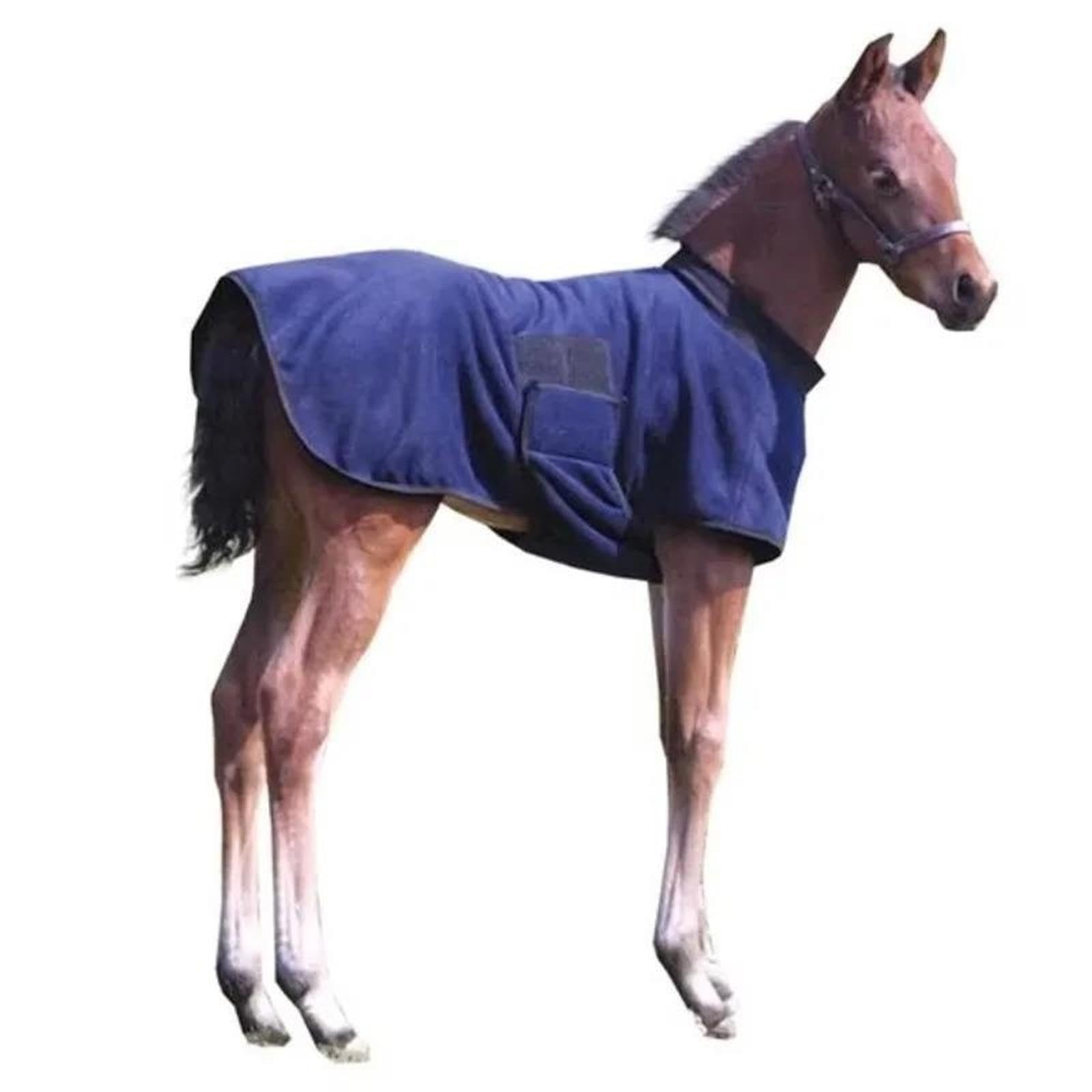 Coperta for Cavalli In Pile Di Poliestere | Materiale morbido e confortevole, ideale for l'uso nel dressage e nell'allenamento quotidiano