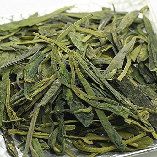 Natural Fresh Green Tea Leaves From China (33 Cups)-Long Jing(Dragon Well)-Green Tea Loose Leaf -100g/3.5oz - Thumbnail 2