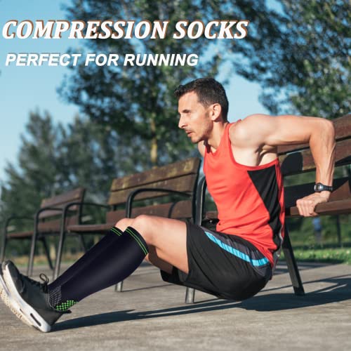 Image of FuelMeFoot 3 Pack Copper Compression Socks - Compression Socks Women & Men Circulation - Best for Medical,Running,Athletic