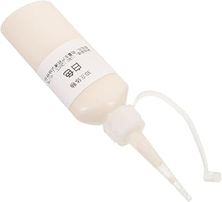 SAFIGLE Weiße 3D unterglasur für Keramik 40 Ml mit Detaillierter Linienführung und Kreativer Bemalung für Rohkeramik und Töpferkunst