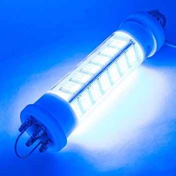 Amazon.co.jp: FUNKS 集魚灯 青 200w 10000ルーメン LED 集魚