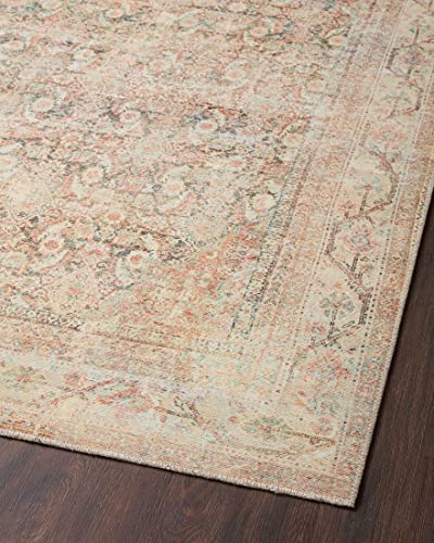 Loloi Ii Adrian Collection Adr-01 Natural/Apricot 2'-6" X 12'-0" Runner Rug #TOP7