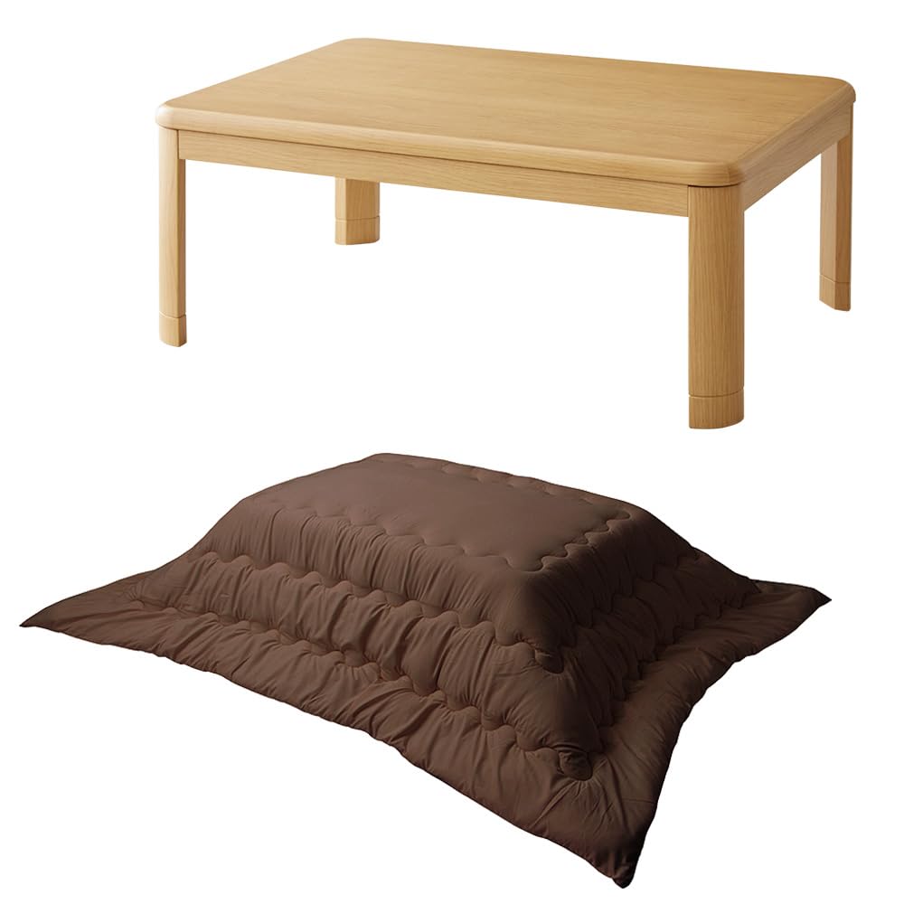 Amazon｜リコメン堂 こたつ セット 【こたつ本体+こたつ布団】 長方形