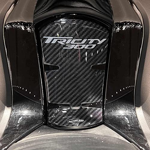 labelbike - Autocollant 3D en résine Gel pour Protection et décoration de Couvercle de réservoir de Scooter Compatible avec Yamaha Tricity 300 2020-2023