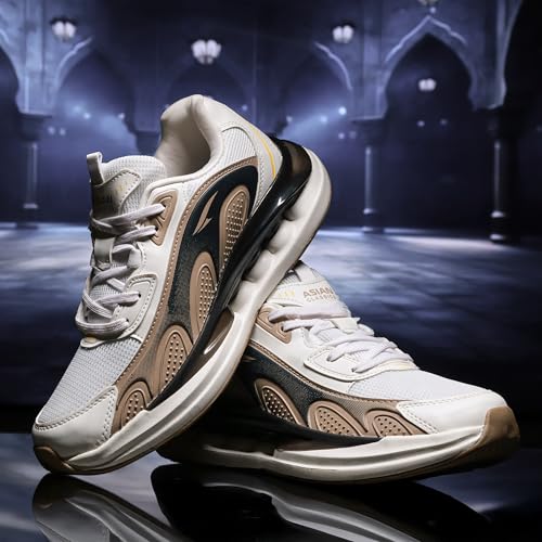 Image of ASIAN Powerkick-08 Men's Running & Sports Shoes | Air-Tech Cushion Sole for Shock Absorption | Lightweight, Durable & Stylish Sneakers for Gym & Training