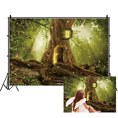 Toile de fond forêt enchantée anti-reflet pour réussir vos portraits