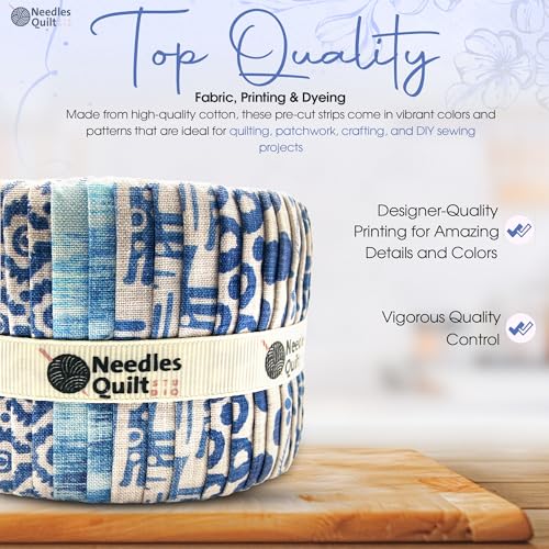 jelly roll fabrics for quilting clearance 40 strip 2534 x 4434  cotton strips bundles  perfect quilting fabric for sewing precut quilt projects and diy crafts scandinavian cottage