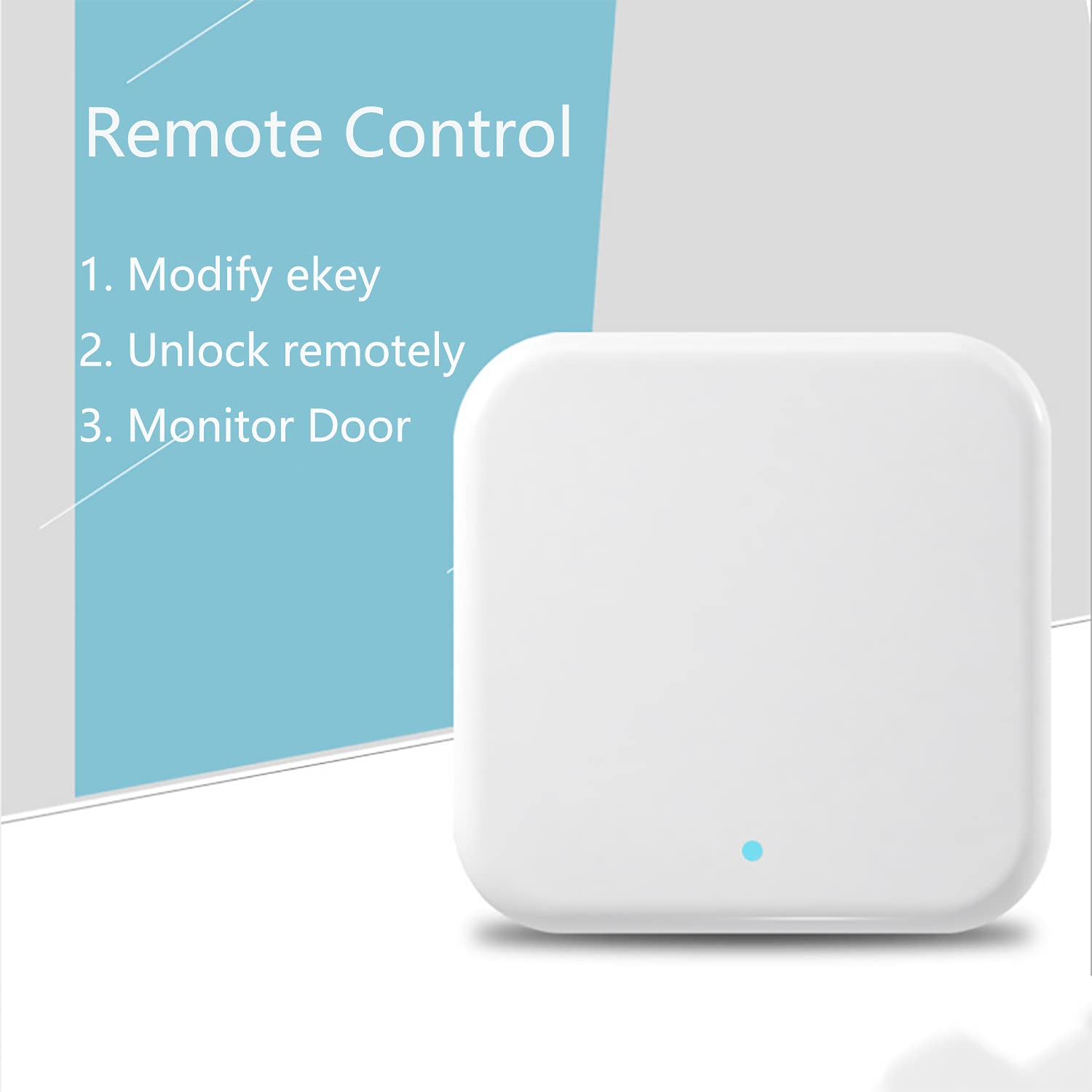Puerta de enlace Wi-Fi/puente Wi-Fi para la serie APP Lock, cerradura electrónica de puerta de entrada sin llave, cerradura Bluetooth, puerta de enlace Wi-Fi/puente Wi-Fi, puerta de enlace G2,