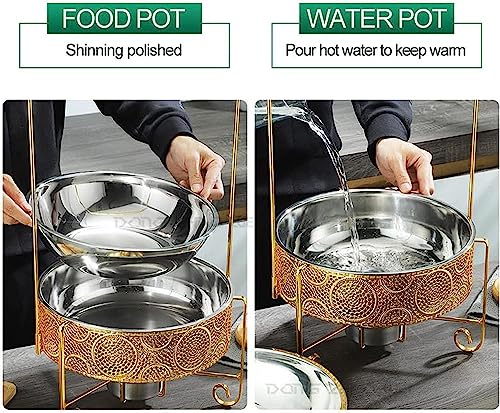 Chauffage des aliments pour buffet de fête et grandes réceptions