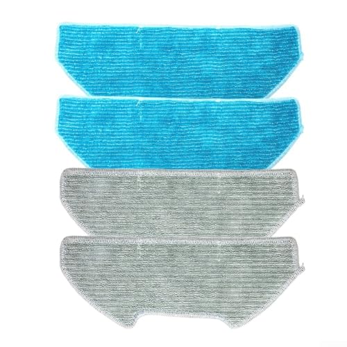 Paños de microfibra para fregona compatibles con mascotas para un ambiente higiénico en el hogar (paquete de 4)