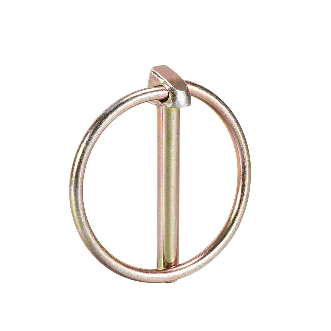 sourcing map Pasador con Anillo, 5 mm x 40 mm Kit Surtido de Pasadores de Remolque, Pasador de Seguridad para Barco Kayac Canoa Trailer Tractor Carretilla Caja Caballo, 5 Piezas