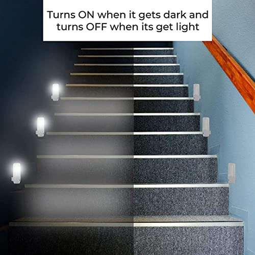 Clearmax Led Bright Night Light, Baby Night Light, Plug-In Night Light For Kids With Automatic Sensor That Turns On At Dusk And Off At Dawn, Soft Nursery Friendly 120 Volts Ac 60Hz 0.3 Watts Pack Of 2 #TOP2