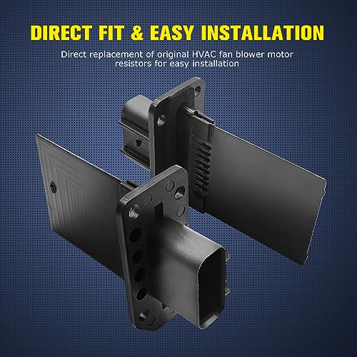 Image of KVR HVAC Blower Motor Resistor - Compatible with Ford F150 F250 F350 Super Duty, Replaces 3F2Z-18591-AA, YH-1715