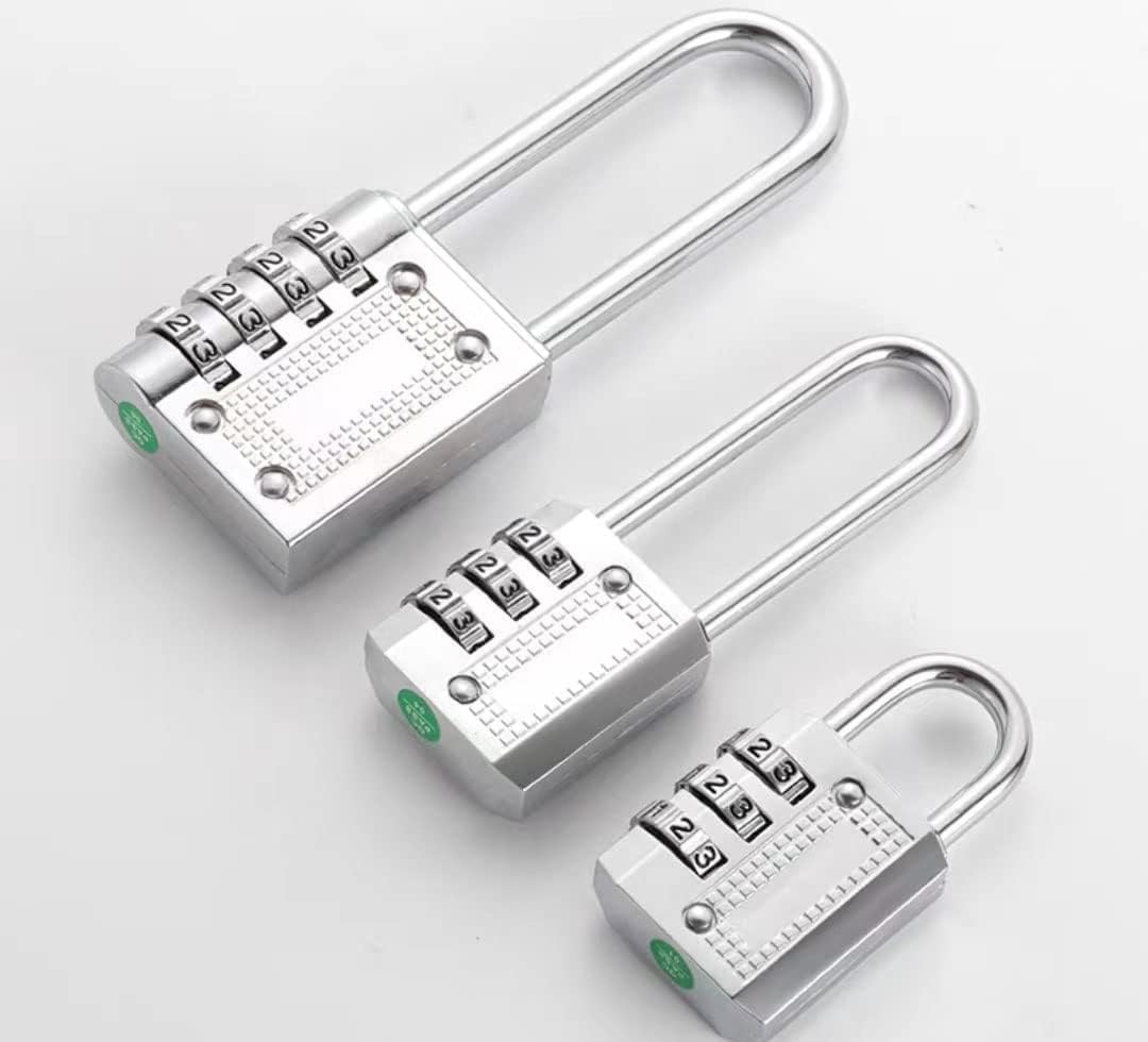 Candado de seguridad para equipaje, candado de viaje, candado codificado, candado de código, candado de combinación de 5 dígitos, candado de combinación de 5 dígitos, candado de número, candado de