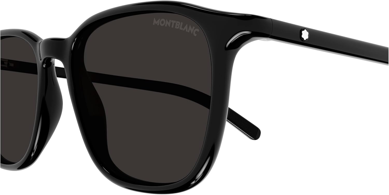 MONTBLANC MB0325S Men's Recycled Injected Sunglasses - Multicoloured, One Size
