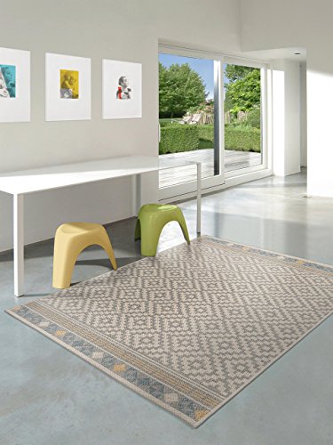 benuta In- & Outdoor Teppich Star Geometrisch Taupe 160x230 cm |...
