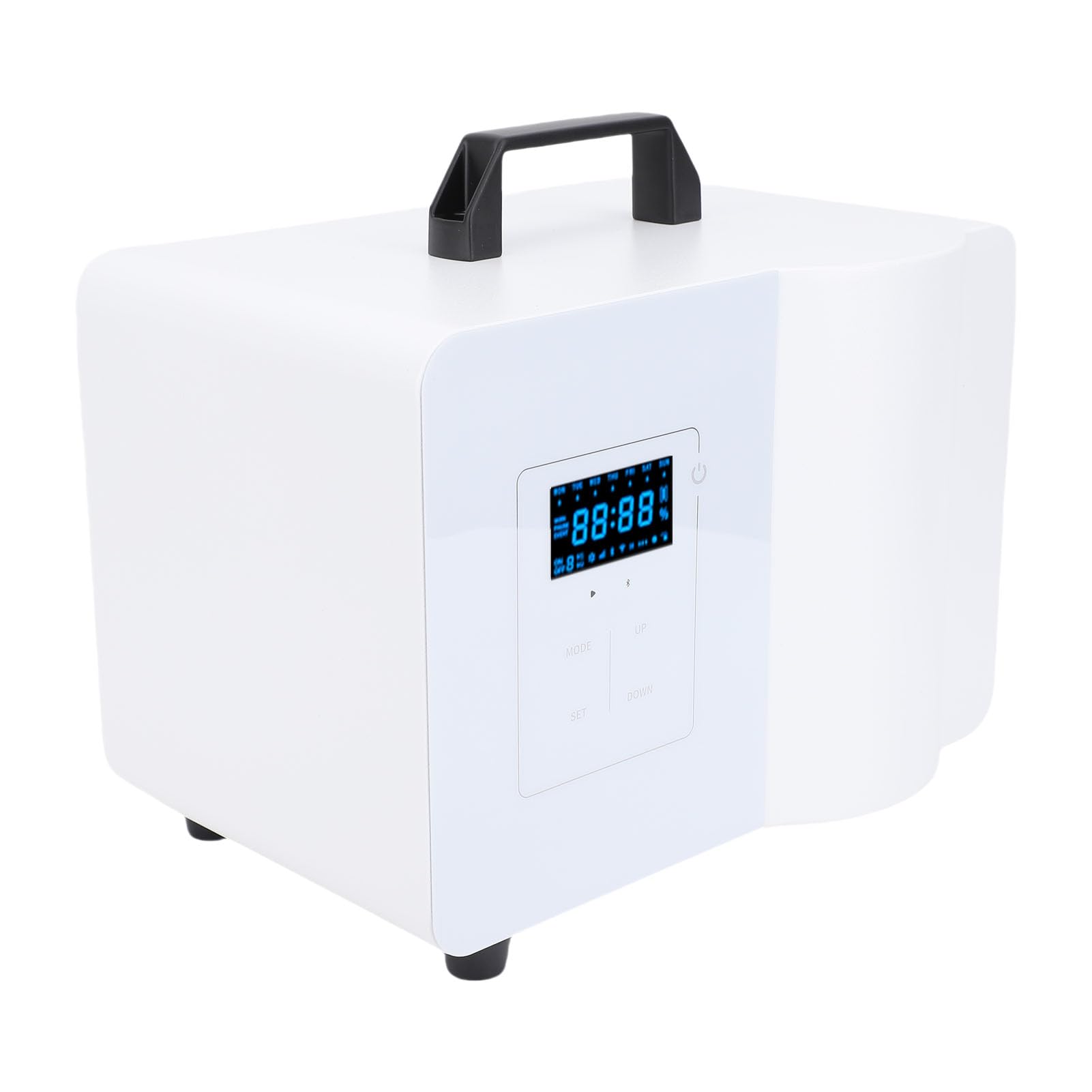 Fockety Waterless Essential Oil Dyfuser, 2000 Ml Aplikacja Bluetooth Control Air Machine z Timerem, Inteligentna Maszyna Aromaterapeutyczna Duże Pokój (wtyczka UE 220V)